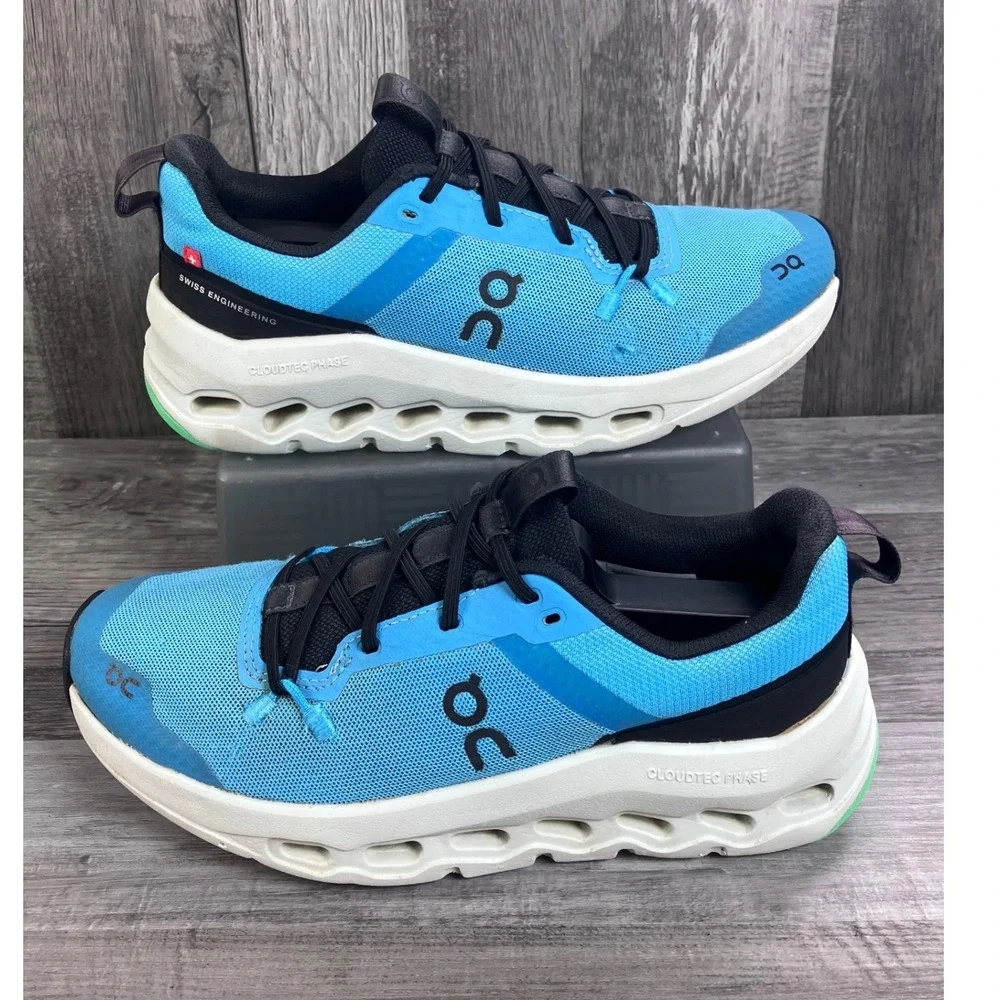 On Cloudsurfer Blue Black CloudTec Phase Running Shoes 3YF10043068 Youth 3.5Y